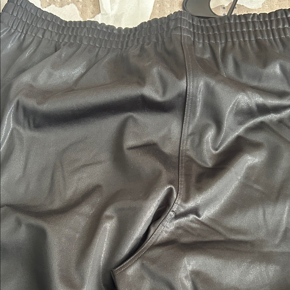 Mono B Glossy Black Joggers - Picture 7 of 9